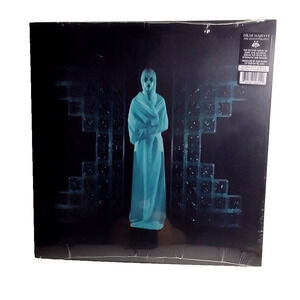 Drab Majesty ‎The Demonstration Black In Red Vinyl LP Record Gothic Ltd Ed 100